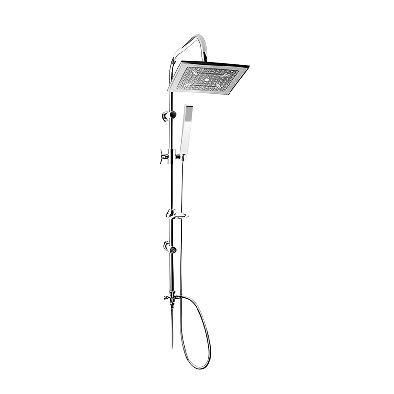 Robinet de douche carré L711C, quincaillerie de salle de douche, ensemble de douche de meubles modernes