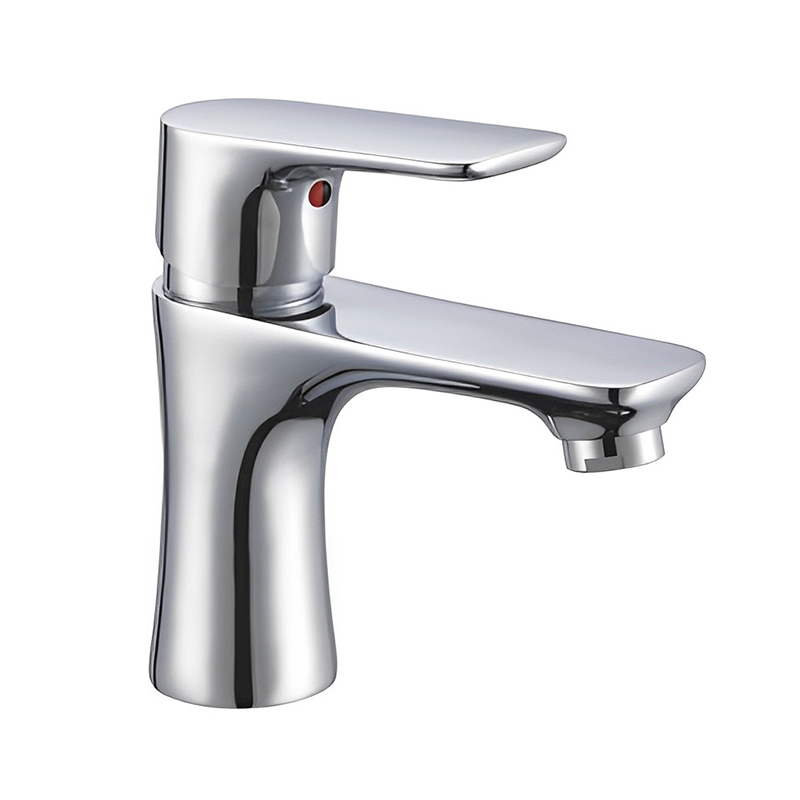 Robinet de lavabo en laiton monté sur pont monotrou moderne OJ-J1911H